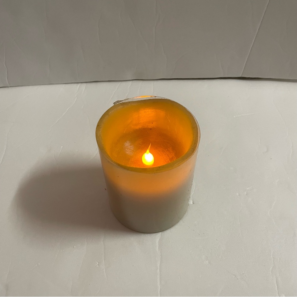 Aldi Green Battery Operated Candle Light